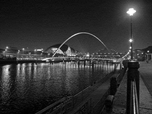 Newcastle, Millennium Bridge.